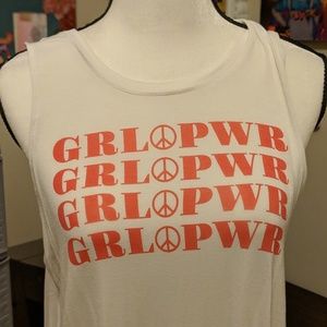 Girl Power by Fifth Sun Muscle Tank Top